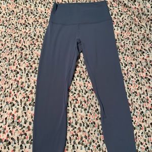 Blue lululemon align leggings